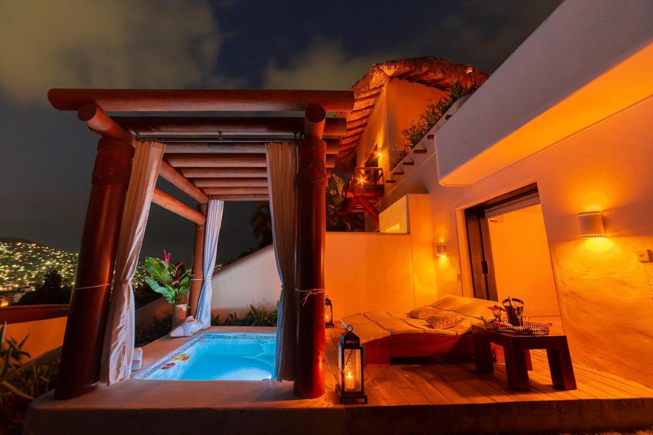 Tentaciones Hotel&Lounge Pool - Adults Only Zihuatanejo Exterior foto