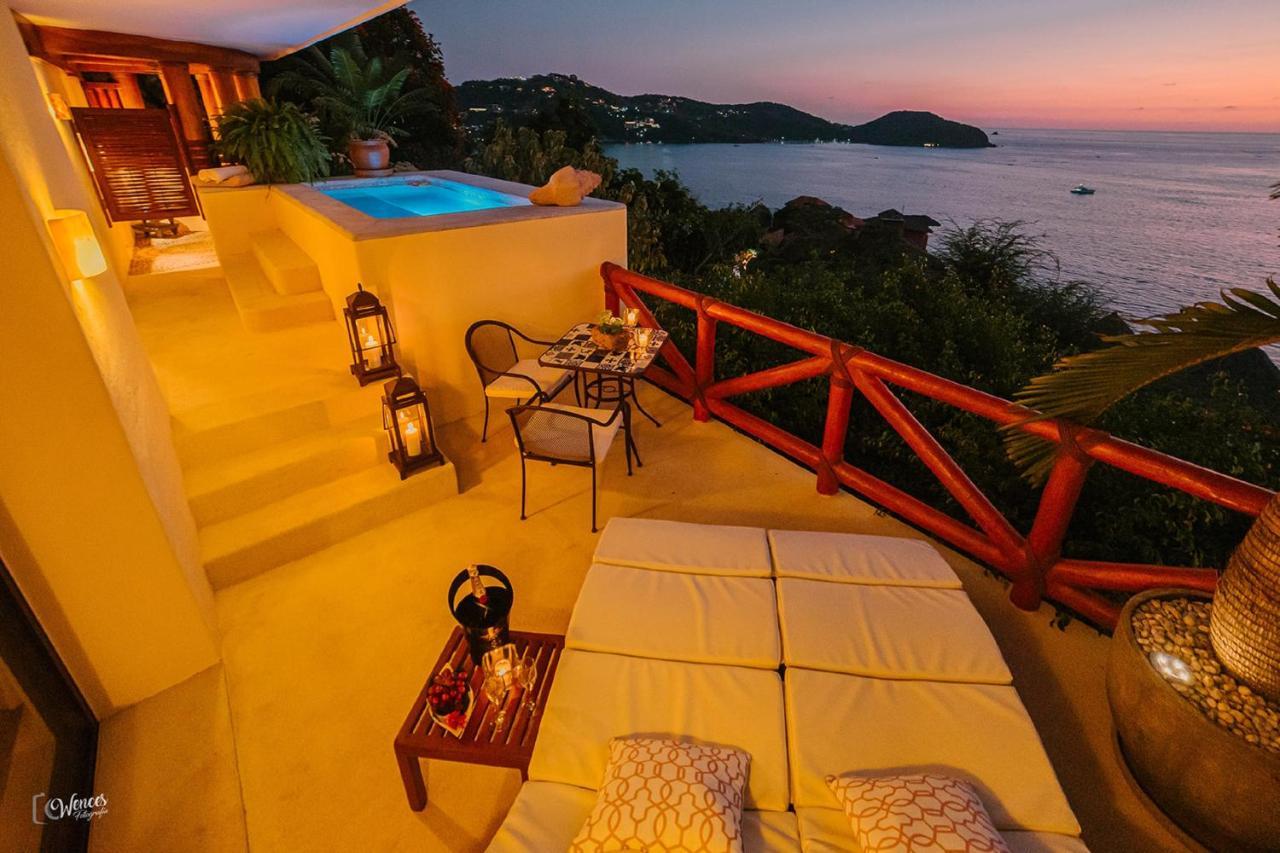 Tentaciones Hotel&Lounge Pool - Adults Only Zihuatanejo Exterior foto