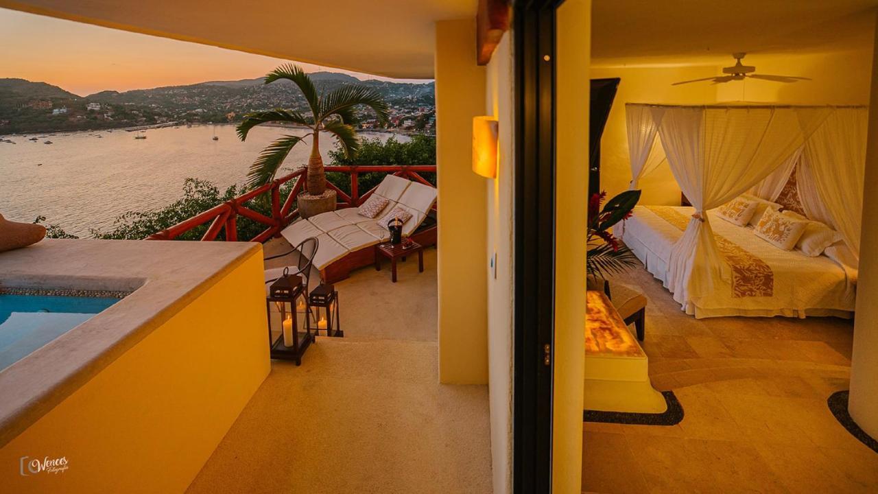 Tentaciones Hotel&Lounge Pool - Adults Only Zihuatanejo Exterior foto