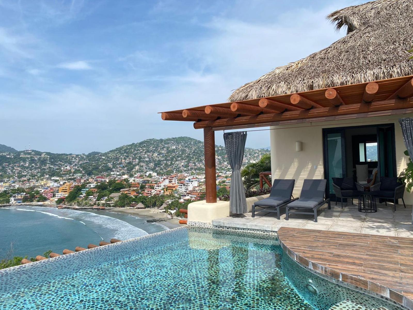 Tentaciones Hotel&Lounge Pool - Adults Only Zihuatanejo Exterior foto