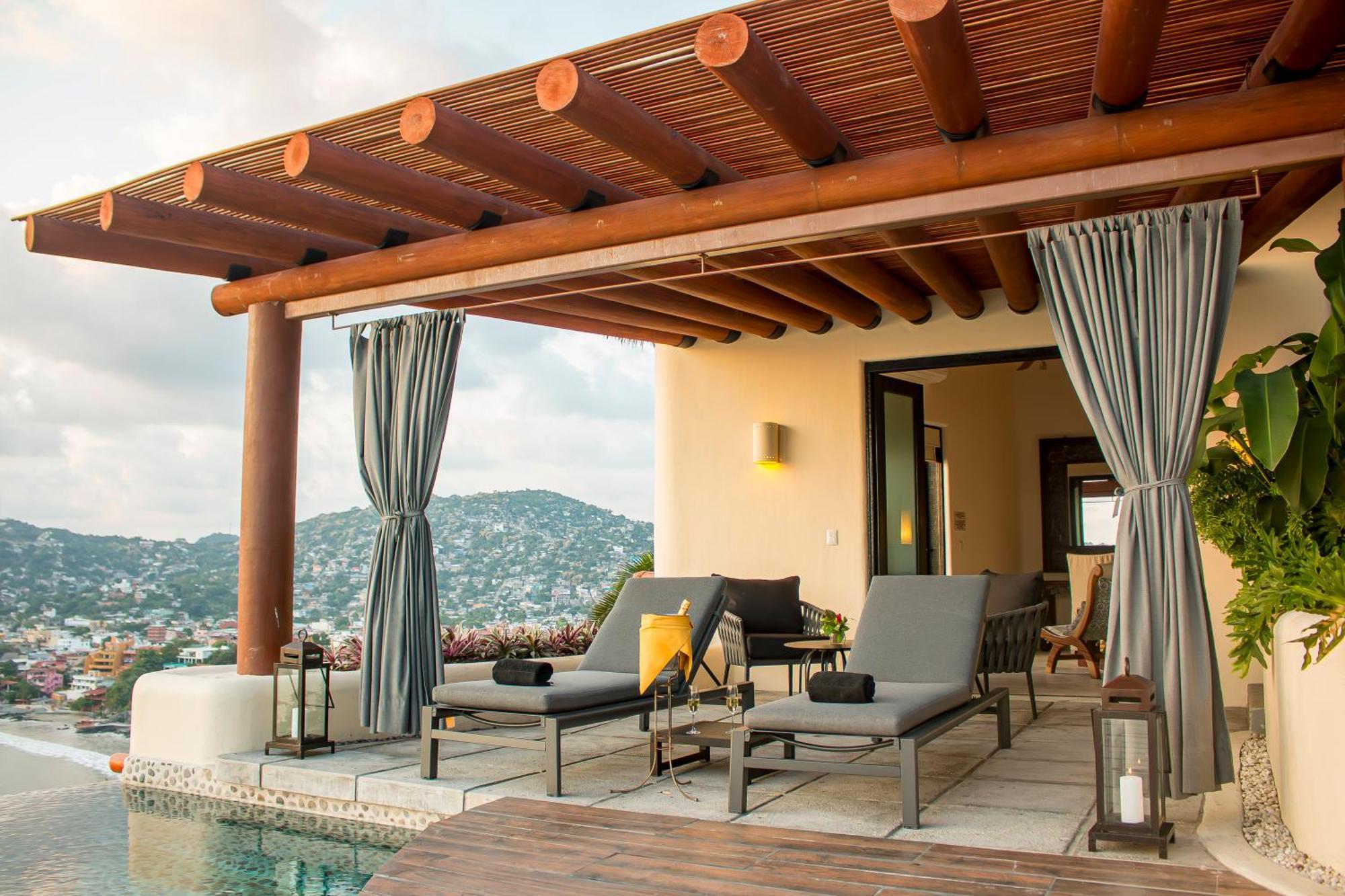 Tentaciones Hotel&Lounge Pool - Adults Only Zihuatanejo Exterior foto