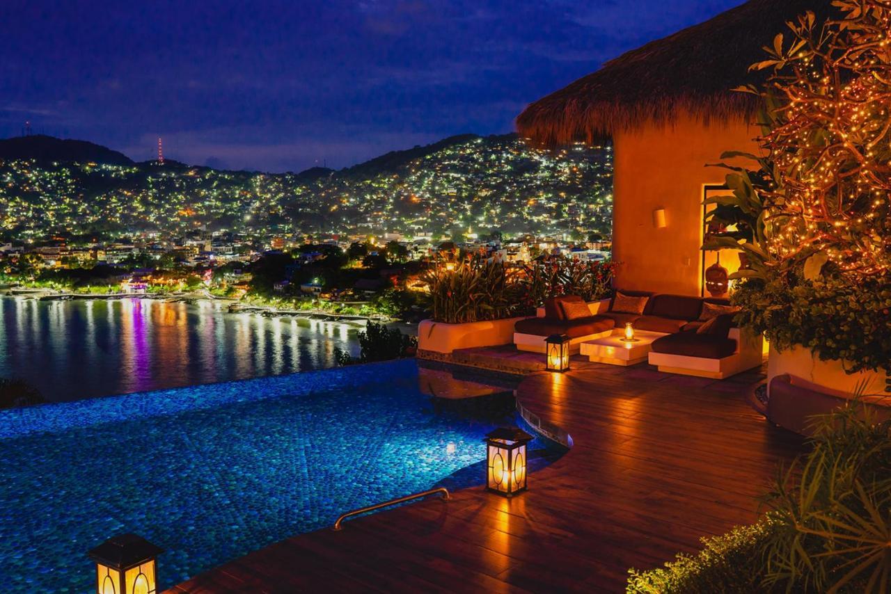 Tentaciones Hotel&Lounge Pool - Adults Only Zihuatanejo Exterior foto
